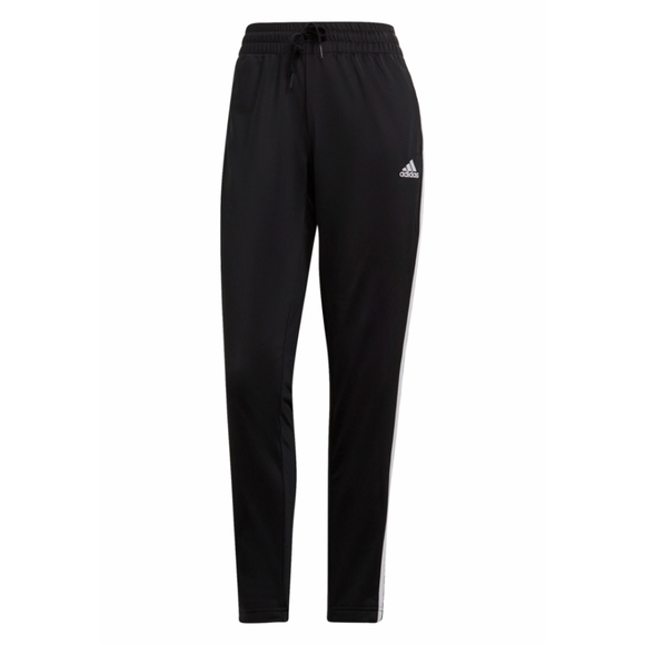 Adidas Women's ESSENTIALS 3-STRIPES TRACK SUIT Black/White - Picture 4 of 15